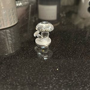 Swarovski Crystal Figurine mushrooms